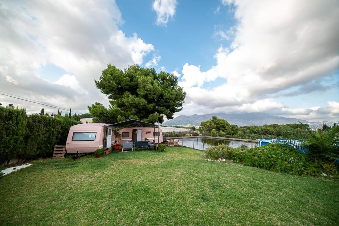 Caravana- Glamping Casa Tortuga La Nucia Luaran gambar